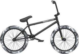 Radio Darko 20 "2022 BMX jalgratas, Matt Black hind ja info | Jalgrattad | kaup24.ee