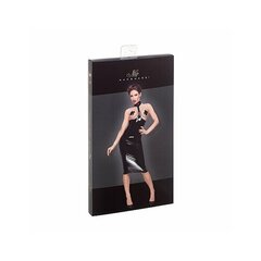 Сексуальное платье PVC choker, черное, XL цена и информация | Сексуальное женское белье | kaup24.ee