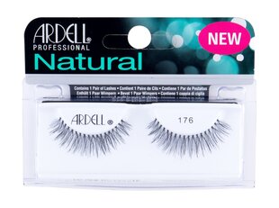 Kunstripsmed Ardell Natural Lashes 176, must hind ja info | Kunstripsmed, ripsmekoolutajad | kaup24.ee