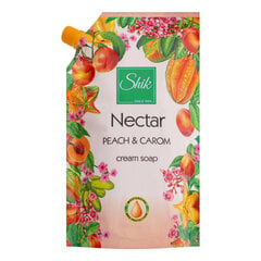 Kreemjas vedelseep Shik Nectar, virsik ja karambola, 460 ml цена и информация | Мыло | kaup24.ee