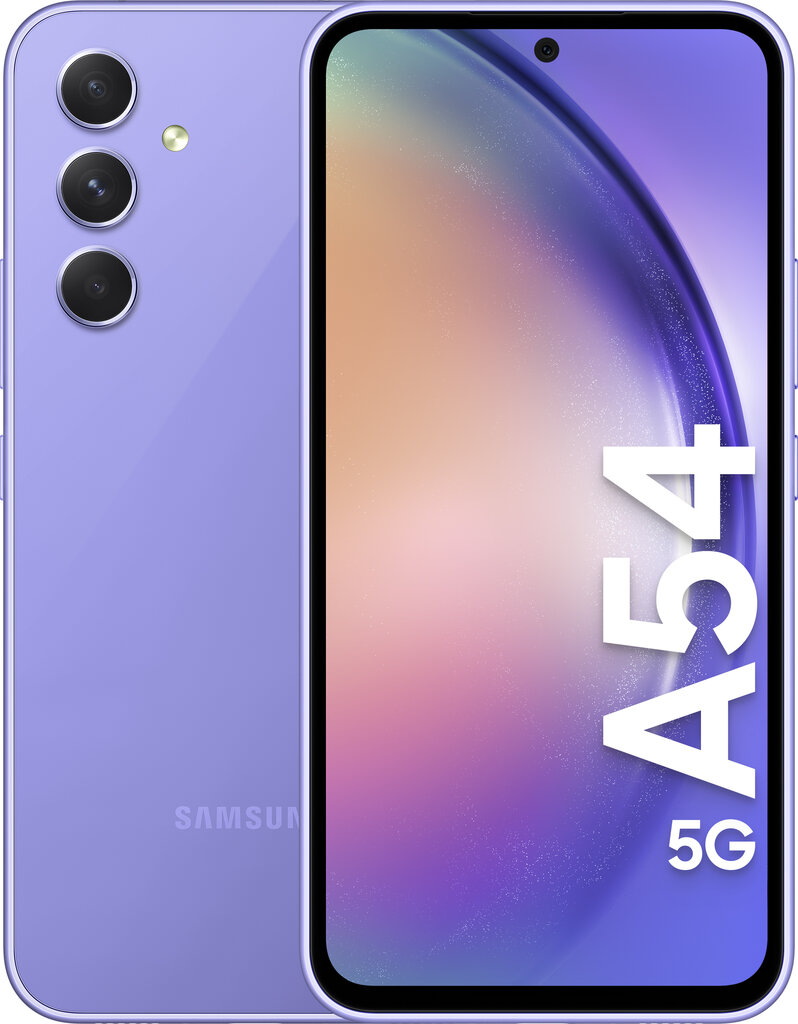 Samsung Galaxy A54 5G 8/256GB SM-A546BLVDEUE Light Violet цена и информация | Telefonid | kaup24.ee