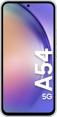 Samsung Galaxy A54 5G 8/128GB SM-A546BZWCEUE White hind ja info | Samsung Sport, puhkus, matkamine | kaup24.ee