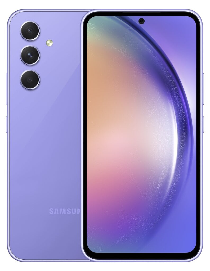 Samsung Galaxy A54 5G 8/128GB SM-A546BLVCEUE Light Violet цена и информация | Telefonid | kaup24.ee