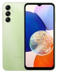 Samsung Galaxy A14 5G, Dual SIM, 4/64GB, Light Green SM-A146PLGDEUE цена и информация | Мобильные телефоны | kaup24.ee