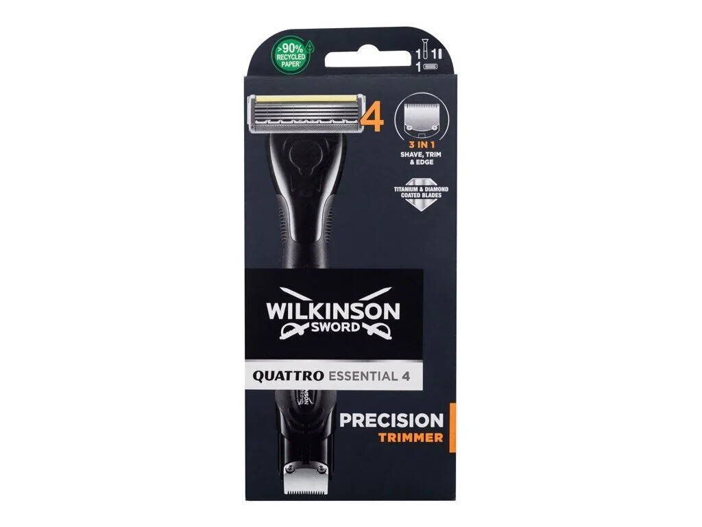 Raseerija meestele Wilkinson Sword Quattro Titanium Precision hind ja info | Raseerimisvahendid | kaup24.ee