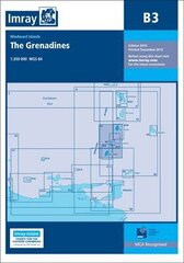 Imray Chart B3: The Grenadines- St Vincent to Grenada hind ja info | Ühiskonnateemalised raamatud | kaup24.ee