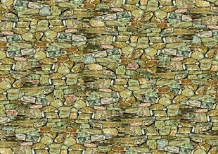 Consalnet Фотообои флизелиновые Stone wall 312 x 219 cm 036VEXXL цена и информация | Фотообои | kaup24.ee