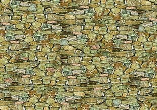 Consalnet Фотообои флизелиновые Stone wall 416 x 254 cm 036VEXXXL цена и информация | Фотообои | kaup24.ee