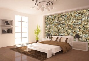 Consalnet Фотообои флизелиновые Stone wall 416 x 254 cm 036VEXXXL цена и информация | Фотообои | kaup24.ee