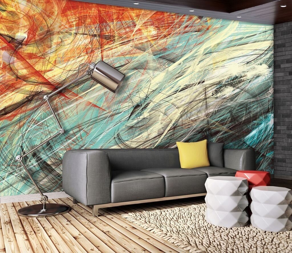 Consalnet Tapeet Abstraction 368 x 254 cm 10004V8 hind ja info | Fototapeedid | kaup24.ee