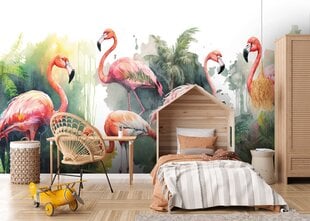 Consalnet Фотообои флизелиновые Flamingos 416x254 cm 14558VEXXXL цена и информация | Фотообои | kaup24.ee