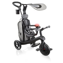 Kolmerattaline jalgratas Globber Explorer Trike 4in1 Deluxe Play, 633-120, hall цена и информация | Трехколесные велосипеды | kaup24.ee