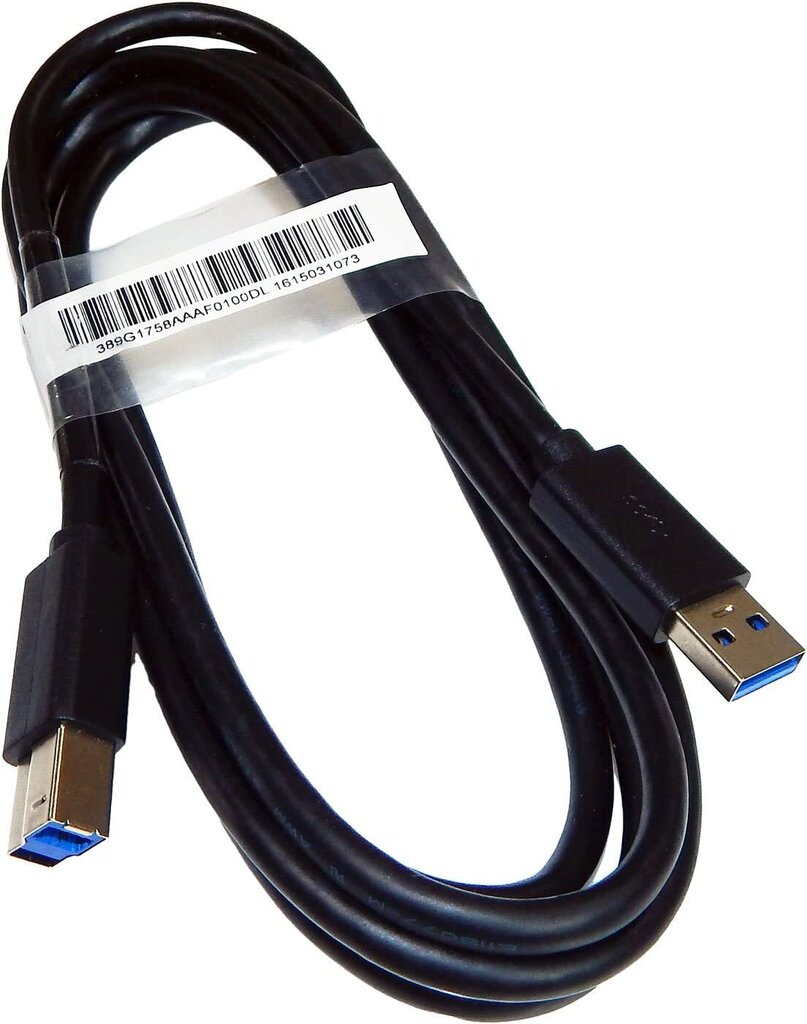 USB Kaabel DELL USB3.0 Type-A uz Type-B M/M , 1,8 m hind ja info | Kaablid ja juhtmed | kaup24.ee