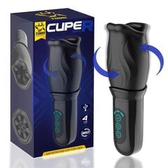 Cuper Masturbaator, pöörlemisega 360º, Silikoonist USB hind ja info | Sekslelud, masturbaatorid | kaup24.ee