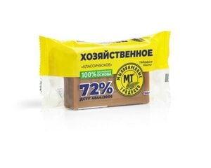 Хозяйственное мыло Классическое 72% 150 г. kaina ir informacija | Моющие средства | kaup24.ee