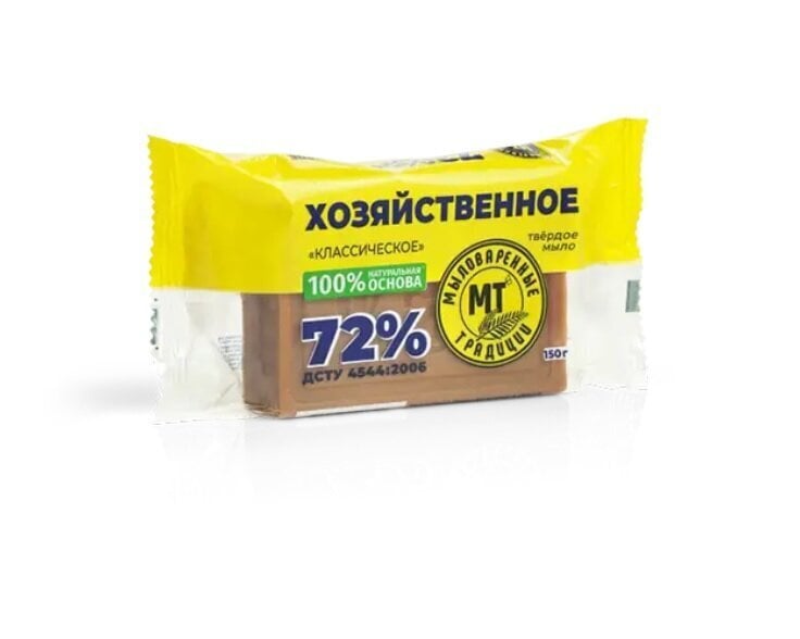 Pesupesuseep Сlassic 72%, 150 g hind ja info | Pesuvahendid | kaup24.ee