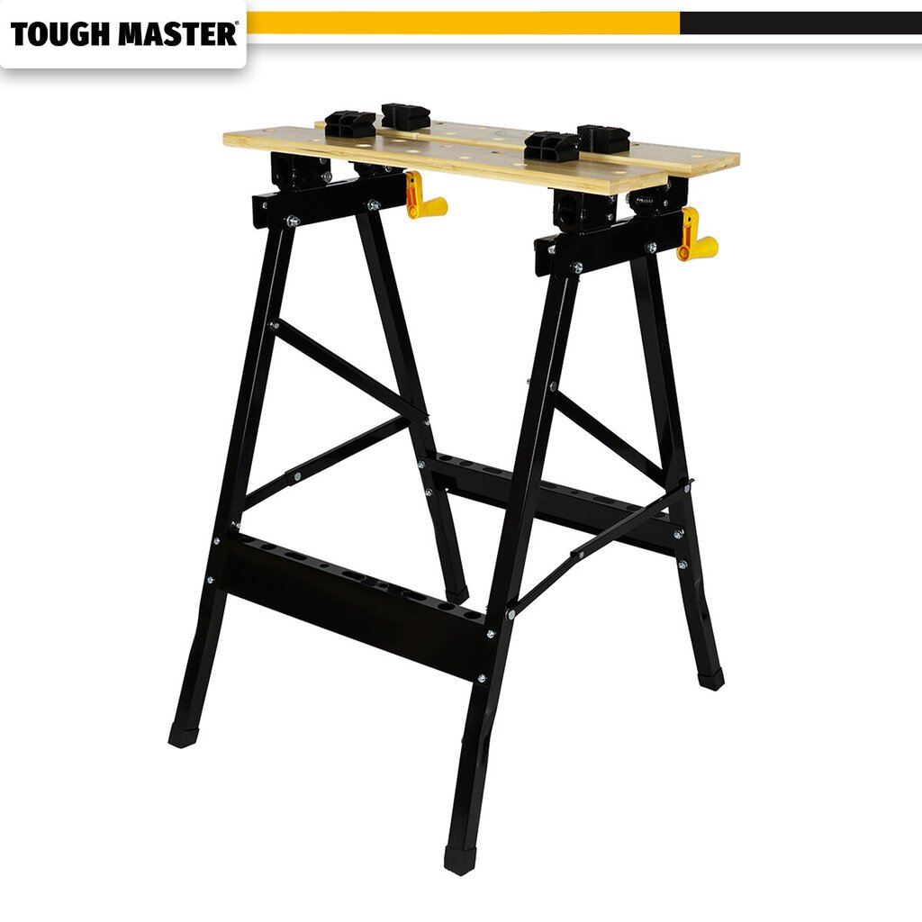 Kokkupandav töölaud 100 kg , 60,5 x 62 x 79,5 cm UK Brand Tough Master TM-WB100B цена и информация | Käsitööriistad | kaup24.ee