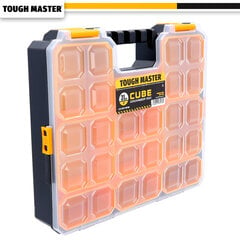 Tööriistakast Prumium, Organiseerija 31 x 27 x 6,2 cm Uk Brand Tough Master UPT-4021 hind ja info | Tööriistakastid, tööriistahoidjad | kaup24.ee