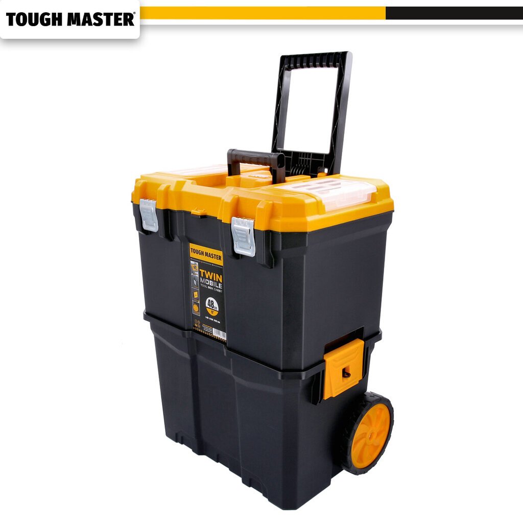 Ratastel tööriistakast Tough Master UPT-5039, ‎64x51x35 cm цена и информация | Tööriistakastid, tööriistahoidjad | kaup24.ee