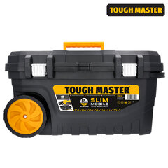 Ящик для инструментов Tough Master TM-UPT-4024 на колесах, 650 x 400 x 350 мм цена и информация | Ящики для инструментов, держатели | kaup24.ee