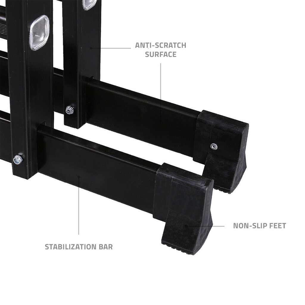 Multifunktsionaalne redel + platforma 340 cm 3,4 m Uk Brand Tough Master ML-103C hind ja info | Redelid | kaup24.ee