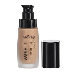 Тональная основа под макияж IsaDora Wake Up Make-Up SPF20 30 мл цена и информация | Пудры, базы под макияж | kaup24.ee