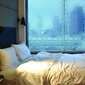 Läbipaistev vinüülmatt lumemustriga kleebis aknal, vannitoauksed 122 x 200 cm hind ja info | Seinakleebised | kaup24.ee