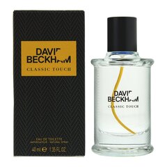 David Beckham Classic Touch EDT для мужчин 40 мл цена и информация | Мужские духи | kaup24.ee