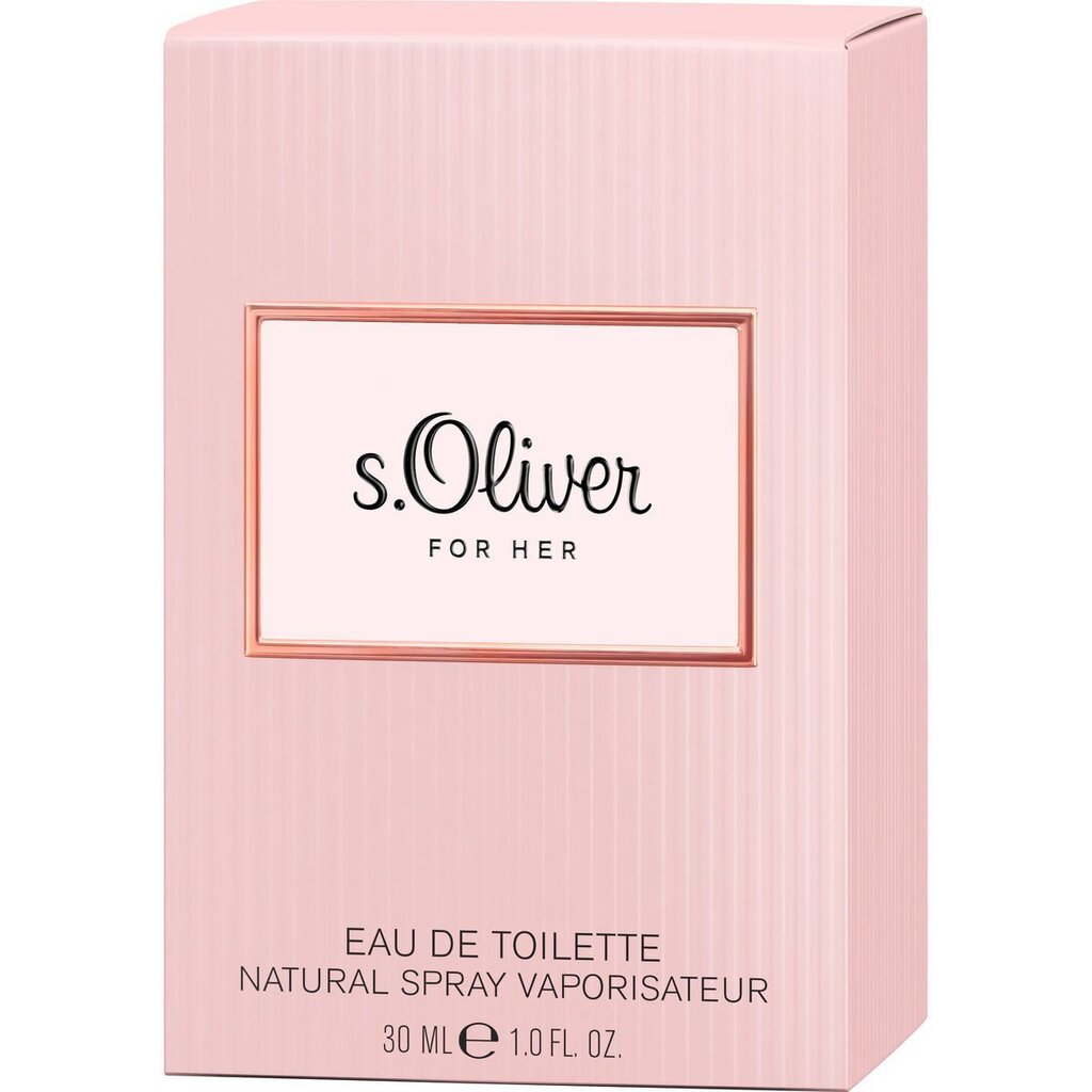 Tualettvesi s.Oliver For Her EDT naistele 30 ml hind ja info | Naiste parfüümid | kaup24.ee