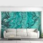Smaragdi marmorist pilt, tapeet erkrohelise marmori, sisekujunduse mõjuga - 390 x 280 cm hind ja info | Seinakleebised | kaup24.ee