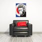 Seinaplakat Banksy Monkey Queen, grafiti sisekujundus – 60 x 43 cm hind ja info | Seinakleebised | kaup24.ee