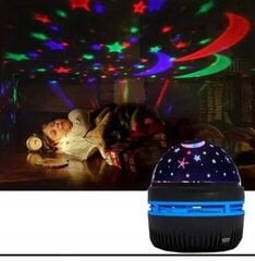 Valgusprojektor Led Mini magic ball, must hind ja info | Sunlight Mööbel ja sisustus | kaup24.ee