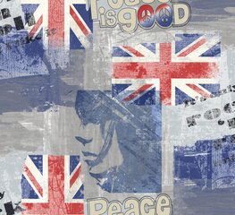 WTG шторы Union Jack цена и информация | Занавески | kaup24.ee