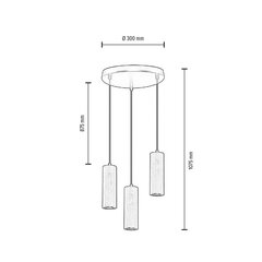 Rippvalgusti Pipe hind ja info | Rippvalgustid | kaup24.ee