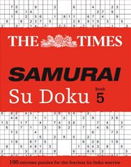 Times Samurai Su Doku 5: 100 Challenging Puzzles from the Times, Book 5 hind ja info | Tervislik eluviis ja toitumine | kaup24.ee