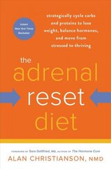 Adrenal Reset Diet: Strategically Cycle Carbs and Proteins to Lose Weight, Balance Hormones, and Move from Stressed to Thriving цена и информация | Книги рецептов | kaup24.ee