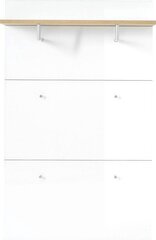 Вешалка для одежды 3973, белая цена и информация | Вешалка | kaup24.ee