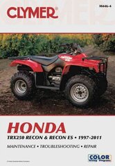 Clymer Honda TRX Recon & Recon Es: 97-16 hind ja info | Noortekirjandus | kaup24.ee