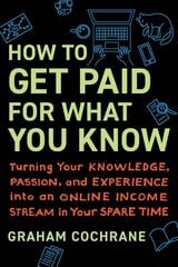 How to Get Paid for What You Know: Turning Your Knowledge, Passion, and Experience into an Online Income Stream in Your Spare Time hind ja info | Eneseabiraamatud | kaup24.ee