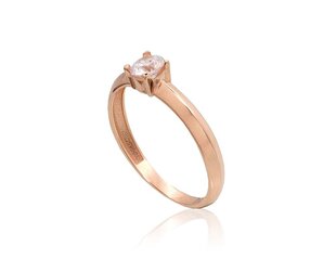 Золотое кольцо 1.55 г, размер: 17.0, 585° цена и информация | Кольцо | kaup24.ee