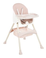 Söötmistool Kikkaboo Brie 2in1, pink hind ja info | Laste söögitoolid | kaup24.ee