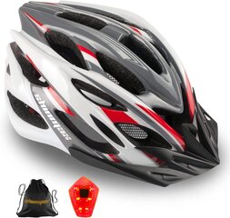 Велосипедный шлем со светодиодной подсветкой цена и информация | Шлемы | kaup24.ee
