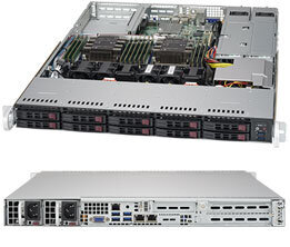 Supermicro SuperServer 1029P-WTRT Intel C622 LGA 3647 (Socket P) Rack (1U) Black hind ja info | Emaplaadid | kaup24.ee