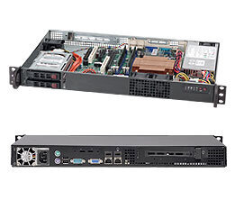 Supermicro SuperChassis 510T-203B Rack Black 200 W цена и информация | Sisemised kõvakettad (HDD, SSD, Hybrid) | kaup24.ee