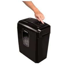 Измельчитель бумаги (ультратонкий) Fellowes 8MC 14 л, 3 x 10 мм, черный цена и информация | Шредеры | kaup24.ee