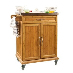 Кухонный шкаф SoBuy FKW13-N, коричневый цвет цена и информация | Кухонные шкафчики | kaup24.ee