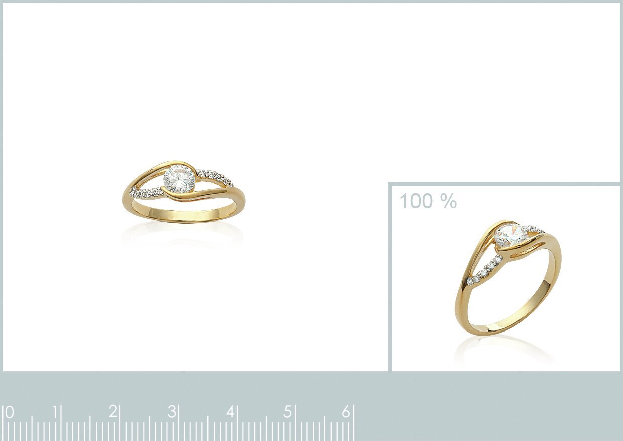 Sõrmus 750° kullaga kaetud, toodetud Prantsusmaal hind ja info | Sõrmused | kaup24.ee