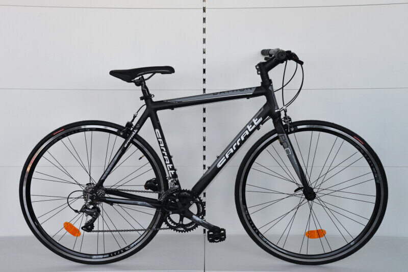 Meeste jalgratas Carratt 5200 must/hall hind ja info | Jalgrattad | kaup24.ee
