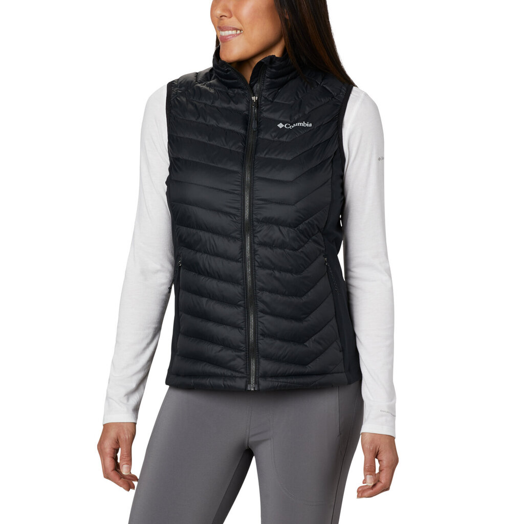 Columbia Powder Pass Vest, Must värv цена и информация | Naiste vestid | kaup24.ee