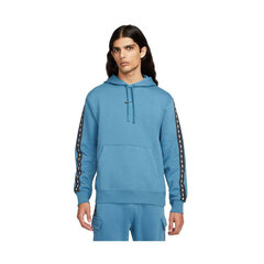 Мужской джемпер Nike Nsw Repeat Flecee Po Hoodie BB, синий, DM4676 415 цена и информация | Мужские толстовки | kaup24.ee